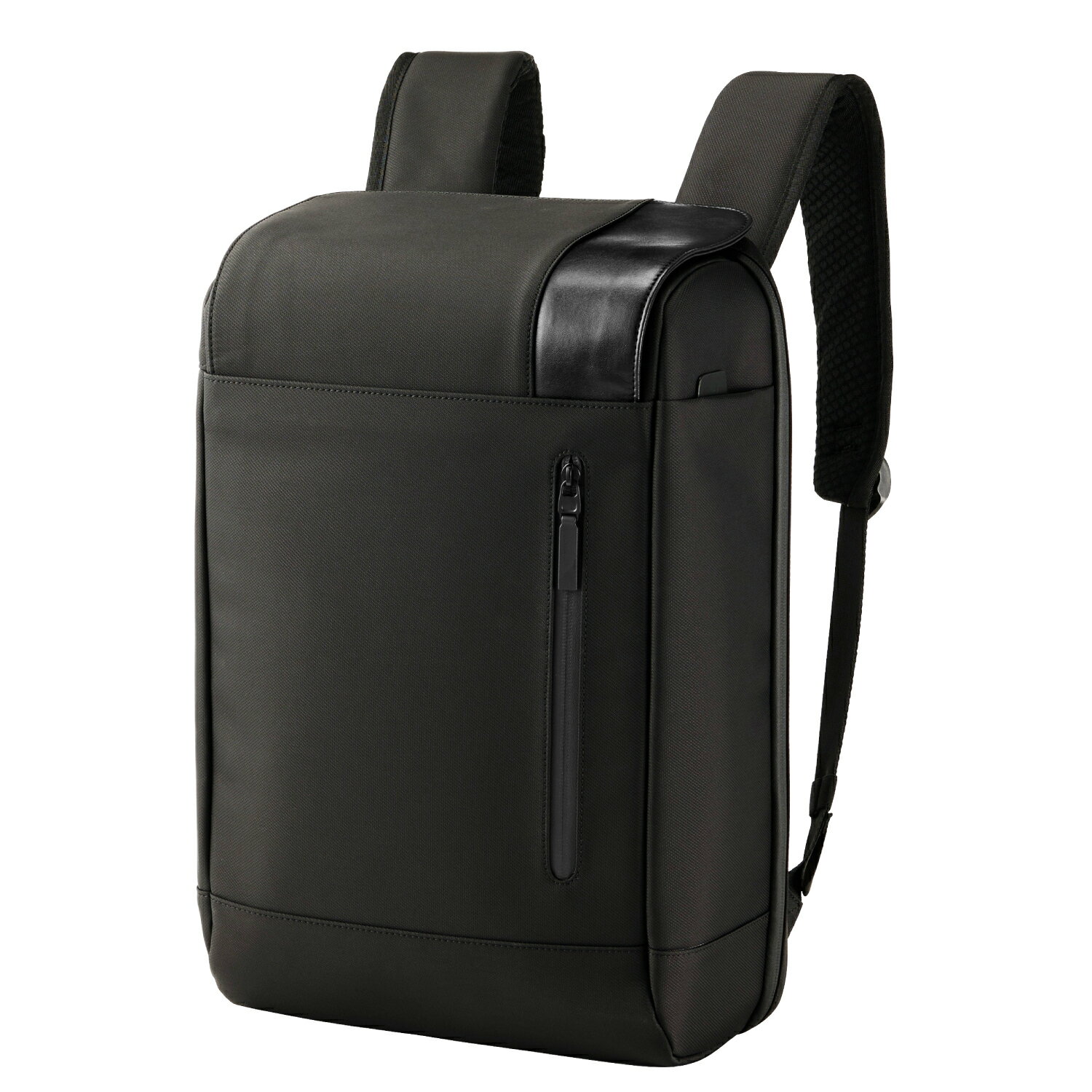 [ELECOM]リュック 防犯 バックパック 20L TSAロック(ダイヤルロック式) スキミング防止 RFID保護機能 15.6インチPC収納可 止水ファスナー キャリーオン仕様 ブラック BM-BPSC01BK/BMBPSC01BK