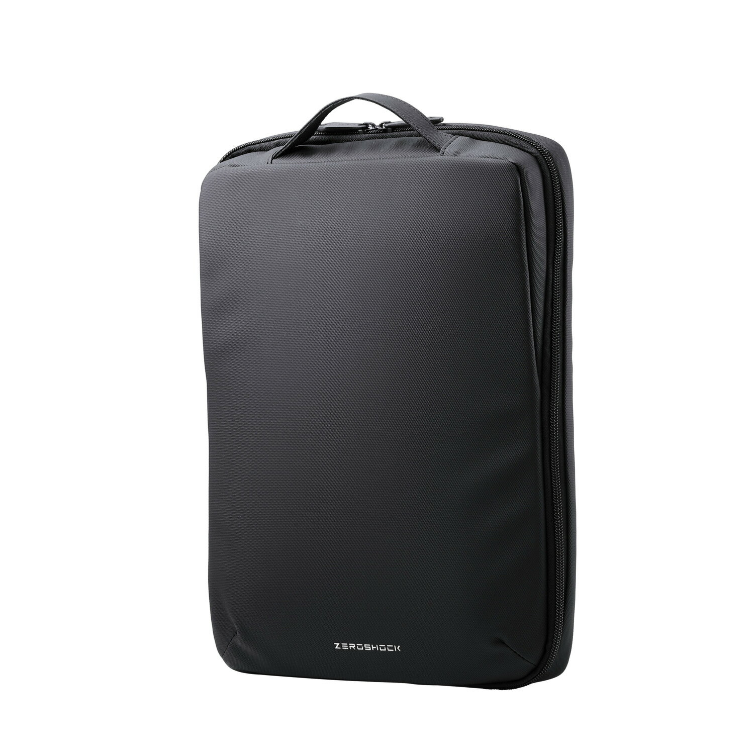 [ELECOM]パソコンケース 14インチ ハンドル付 縦型 PCバッグ 衝撃吸収 【 ~14インチ MacBook Chromebook Lenovo など 収納可 】 ZEROSHOCK ブラック ZSB-IBPRVL14BK/ZSBIBPRVL14BK