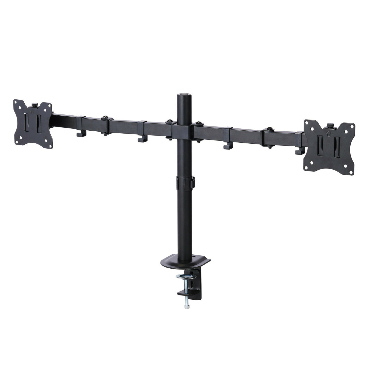 [ELECOM]モニターアーム デュアル 2画面 【 17~32インチ 耐荷重9kg VESA規格75×75/100×100 ディスプレ..