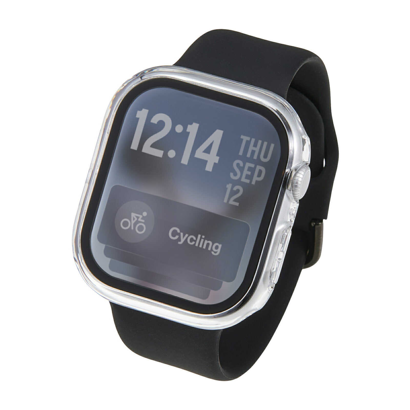 [ELECOM]åץ륦å С Apple Watch Series 11 / 10 [ 46mm ] ե륫С  饹 10H Ѿ׷...