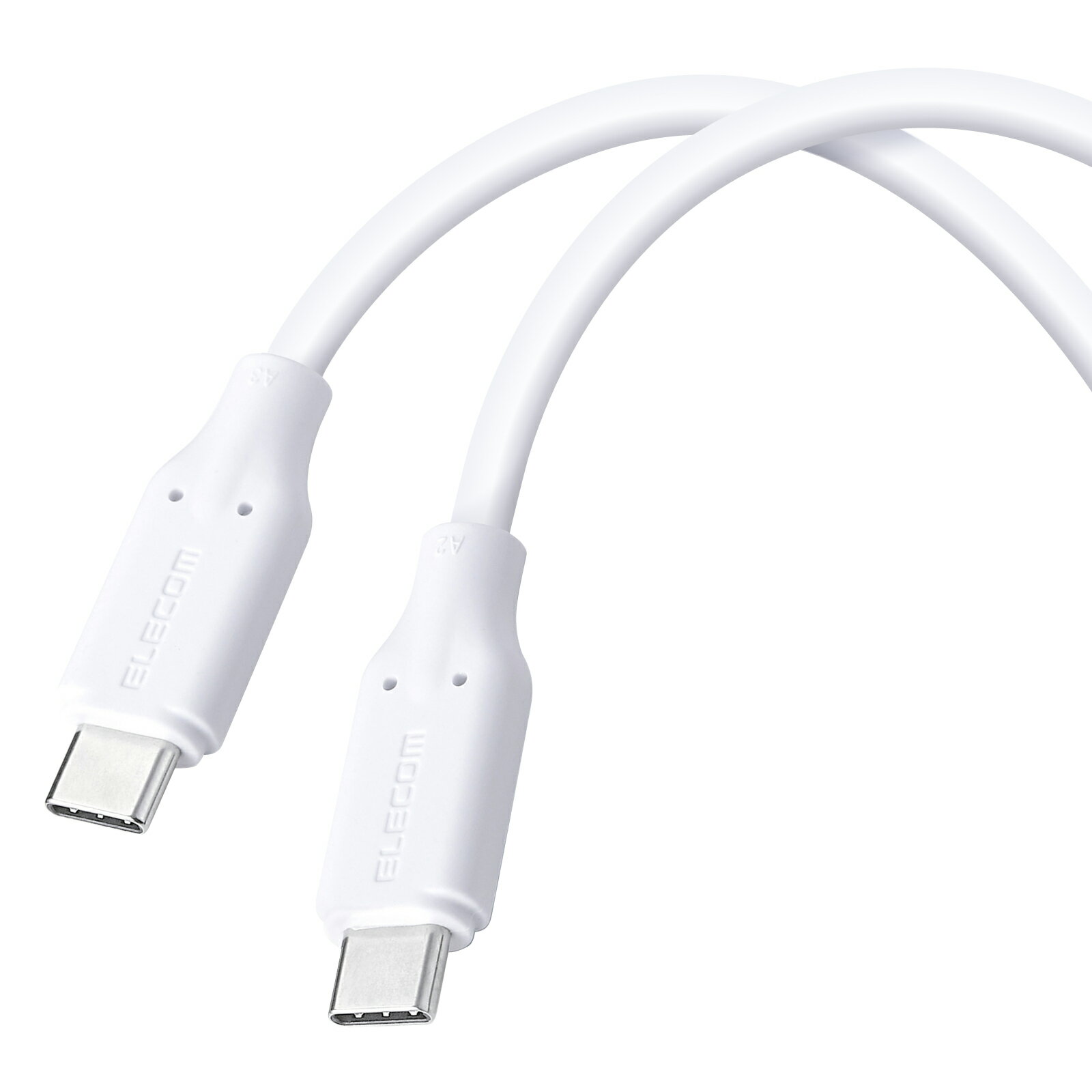 [ELECOM]100W PD USB Type-C ケーブル 2m ブ�