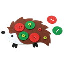 ボタンあそび はりねずみ【21591】