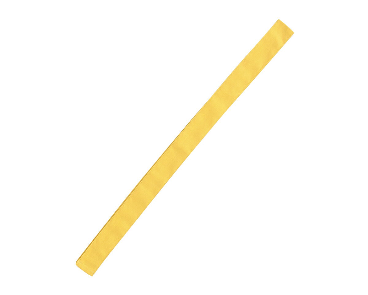 【1228】カラーはちまき 黄 アーテック