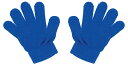 【3587】カラーのびのび手袋 コバルトブルー アーテック