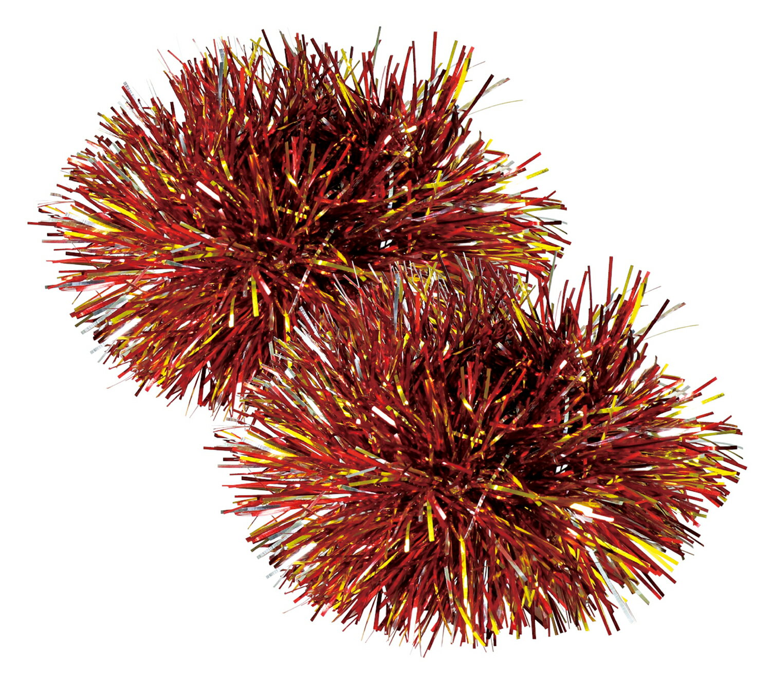 セール期間中ポイント10倍！【4914】キラキラリストバンド(2個組) メタリックレッド&ゴールド アーテック