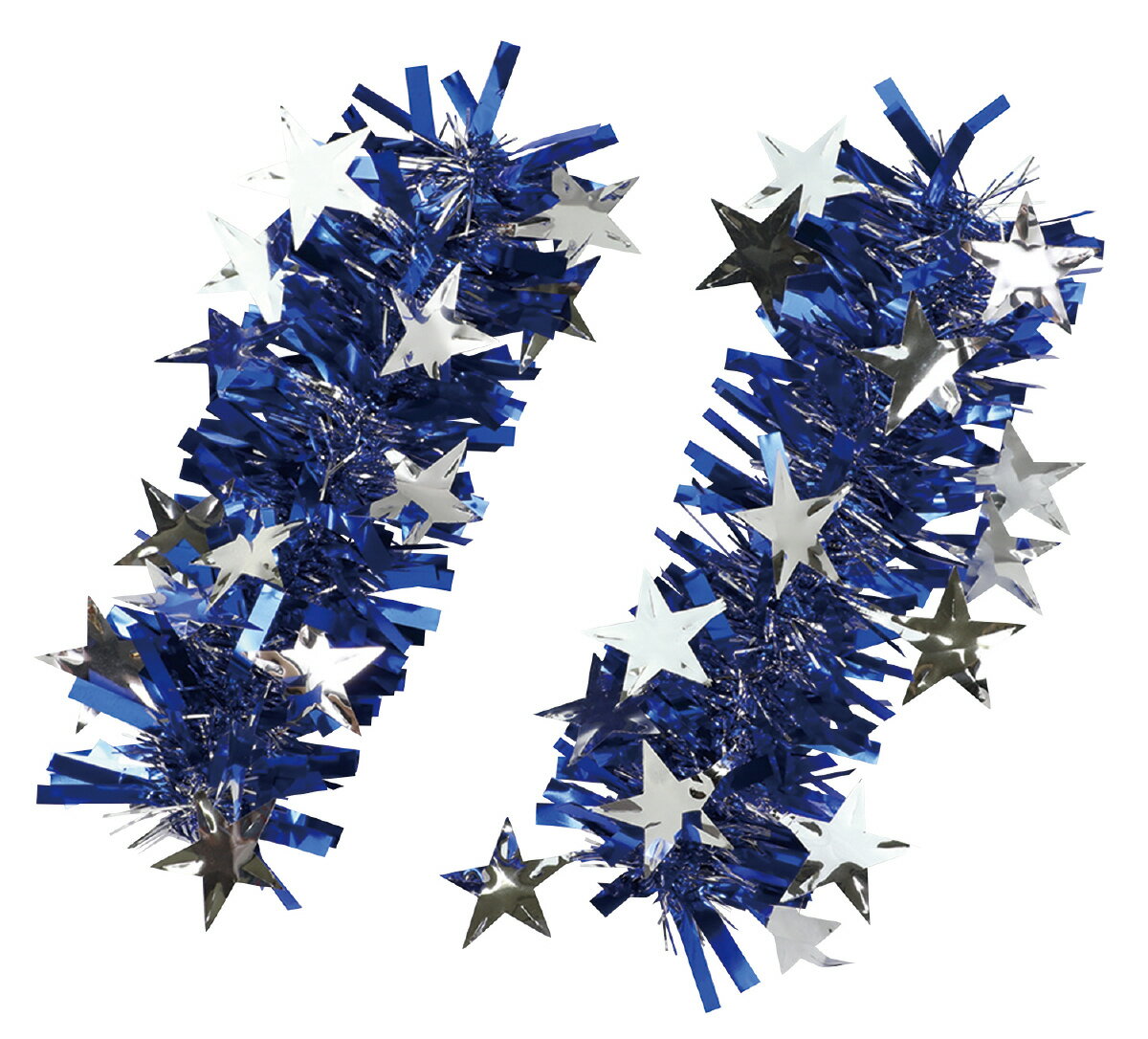 【14703】キラキラパッチンリストバンド 青/銀 2個組 アーテック