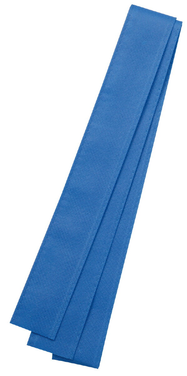 カラー不織布ハチマキ　青　10本組【18194】 アーテック(4.0)