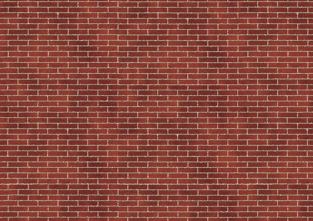 ジオラマタックシート　赤レンガ　1／12　5枚組【55669】 アーテック