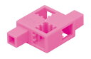 Artecブロック ハーフD ピンク8pcsセット【76506】 アーテック
