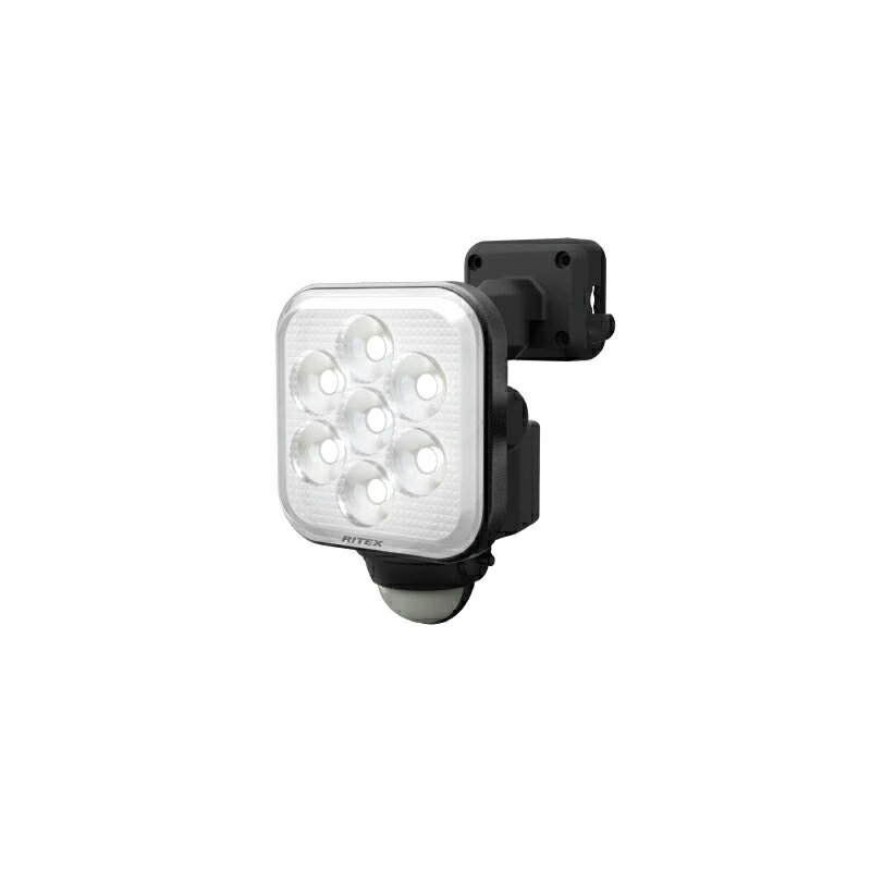 [RITEX]11W（ハロゲン200W相当）×1灯 フリーアーム式LEDセンサーライト（LED-AC1011） LEDAC1011