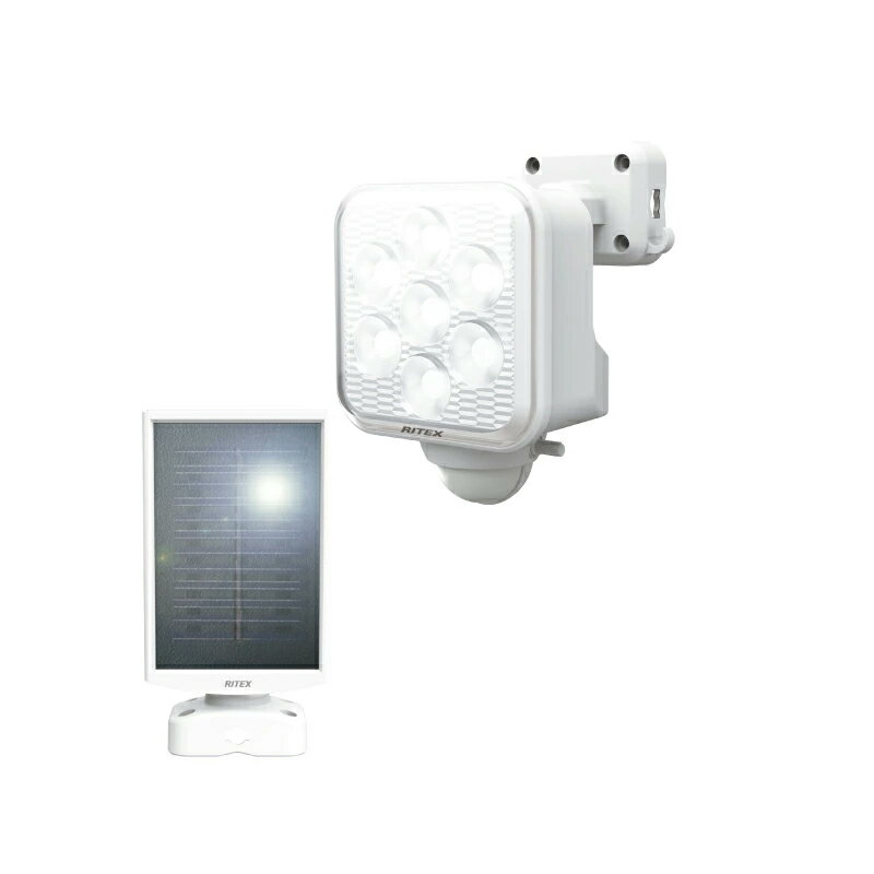 5W×1灯 フリーアーム式LEDソーラーセンサーライト S-110L/S110L