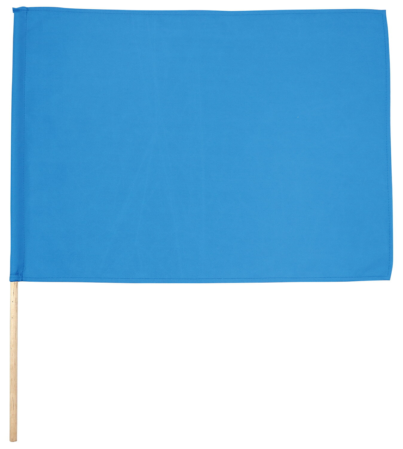 中旗 青 旗：W50×H36cm 旗竿：57cm（φ12mm）【fuji-14824】