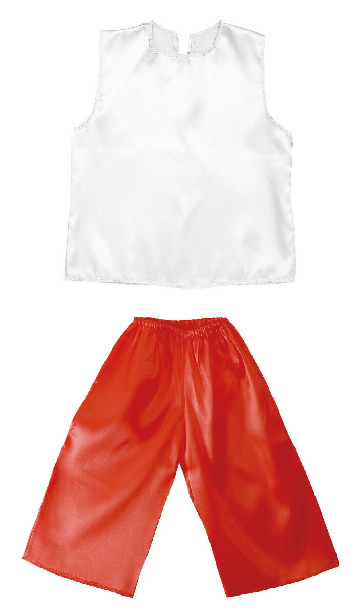 ズボン(レッド)+シャツ セット Jサイズ【14911】 アーテック