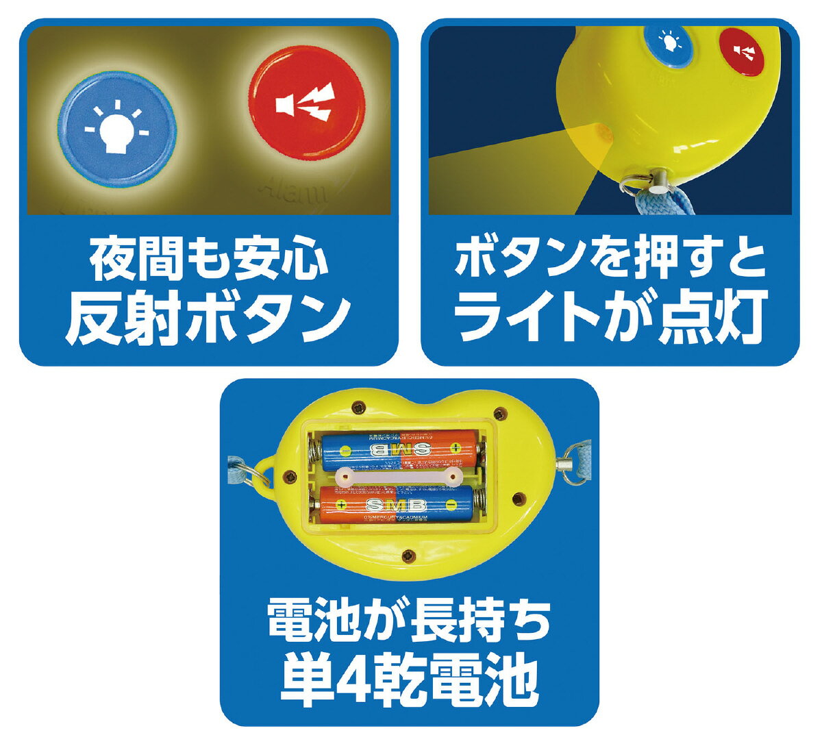 サンリオキャラクターズ 防犯ブザー ボーイズミックス 551036