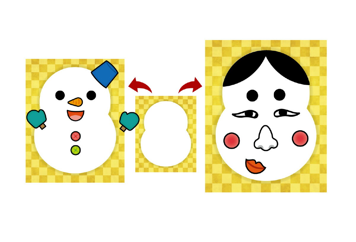 【9540】ふくわらい ゆきだるま アーテック