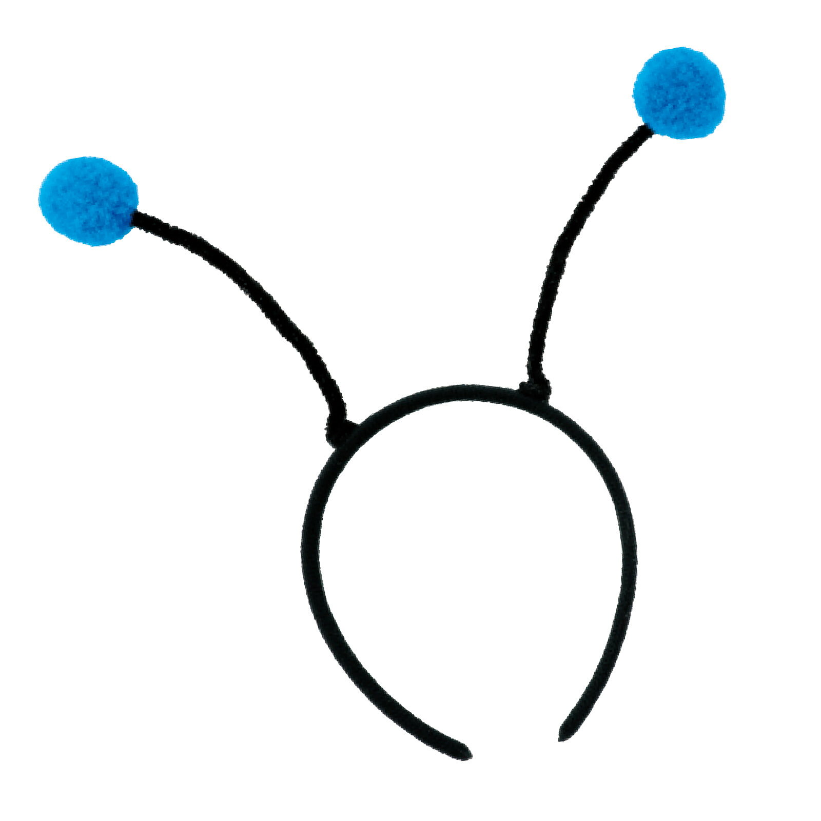 ポンポンカチューシャ　青【18777】 アーテック