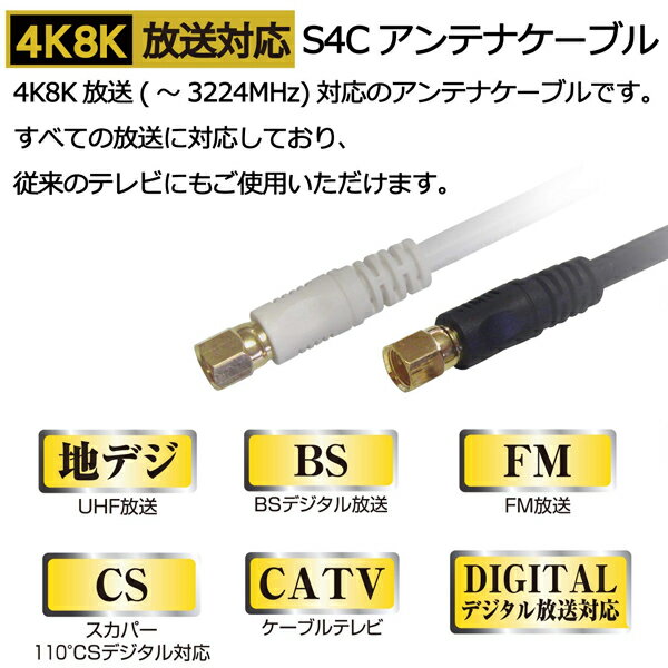 [S4CFB-10m][接栓-接栓]4K8K/...の紹介画像3