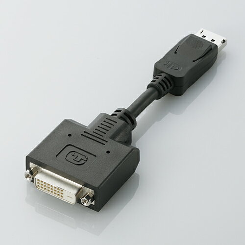 Rakuten - [ELECOM] Dis/PLayPortをDVI（DVI-D24ピン）に変換するアダプタ ADDPDBK