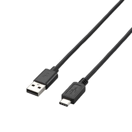 Rakuten - [ELECOM(エレコム)] USB2.0ケーブル（A-TypeC） U2C-AC15BK