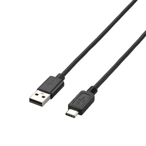 Rakuten - [ELECOM(エレコム)] USB2.0ケーブル（A-TypeC） U2C-AC20BK