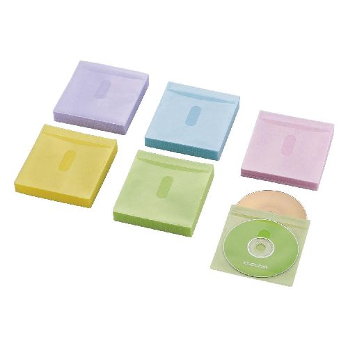 [ELECOM(エレコム)] Blu-ray・CD・DVD対応不織布ケース タイトルカード CCD-NIWB240ASO(CCDNIWB240ASO)