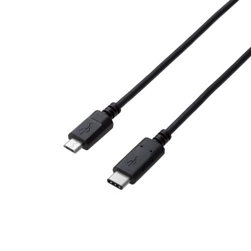  USB2.0ケーブル（認証品、C-microB） U2C-CMB05NBK