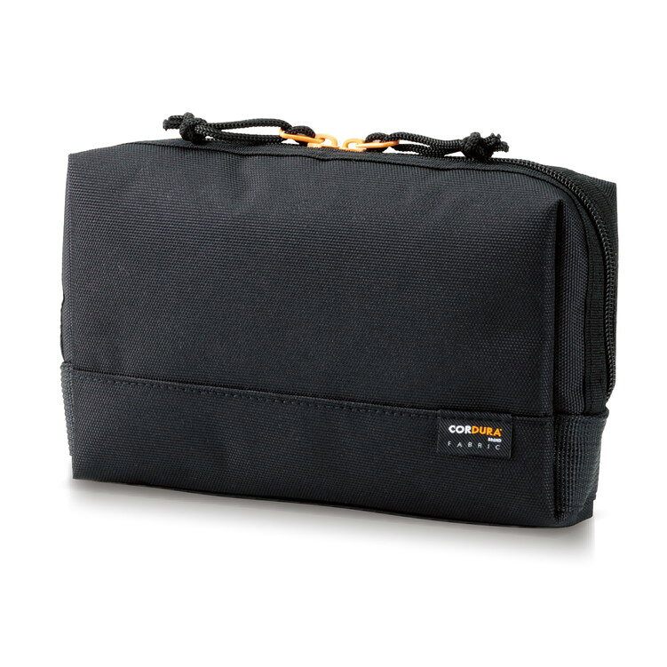 ★マラソン期間ポイント10倍中！[ELECOM(エレコム)] ガジェットポーチ/CORDURA(R)1000D/ブラックBMA-CDGP01BK / bmacdgp01bk f-fact-10106978 F-Factory パッケージ画像