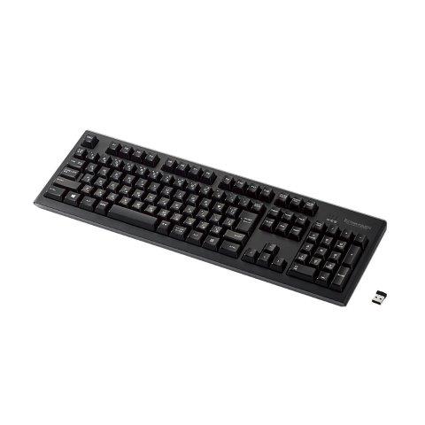 ☆マラソン期間中ポイント10倍/[ELECOM] 2.4GHzワイヤレスプレミアムメンブレンキーボード TK-FDM088TBK / tkfdm088tbk