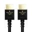 [1m][ELECOM(쥳)] HDMI֥/Premium/餫/1.0m/֥å DH-HDP14EY10BK/DHHDP14EY10BK