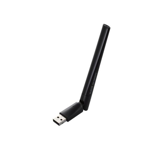 [ELECOM(エレコム)] 11ac対応 433M アンテナ付き無線LANアダプター WDC-433DU2H2-B/WDC433DU2H2B