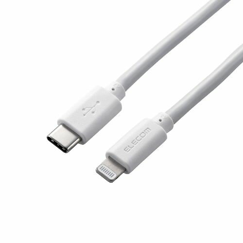 ���ե�������֥ݥ����UP/[ELECOM]USB C-Lightning�����֥�/���餫/2.0m/�ۥ磻�ȡ�MPA-CLY20WH/MPACLY20WH
