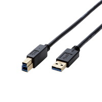 [ELECOM]USB3.0֥/A-B/AV/0.5m/֥å DH-AB3N05BK/DHAB3N05BK