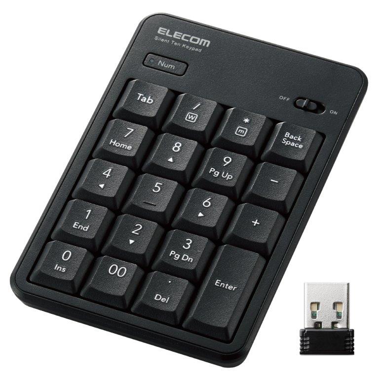 [ELECOM]ƥ󥭡 磻쥹 ̵ USB³  Ų ֥ ֥å TK-TDM022SKBK/TKTDM022SKB...