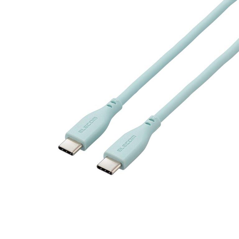 [ELECOM]C ֥ USB Type C to Type C 1m PD 60Wб  Galaxy Xperia AQU...