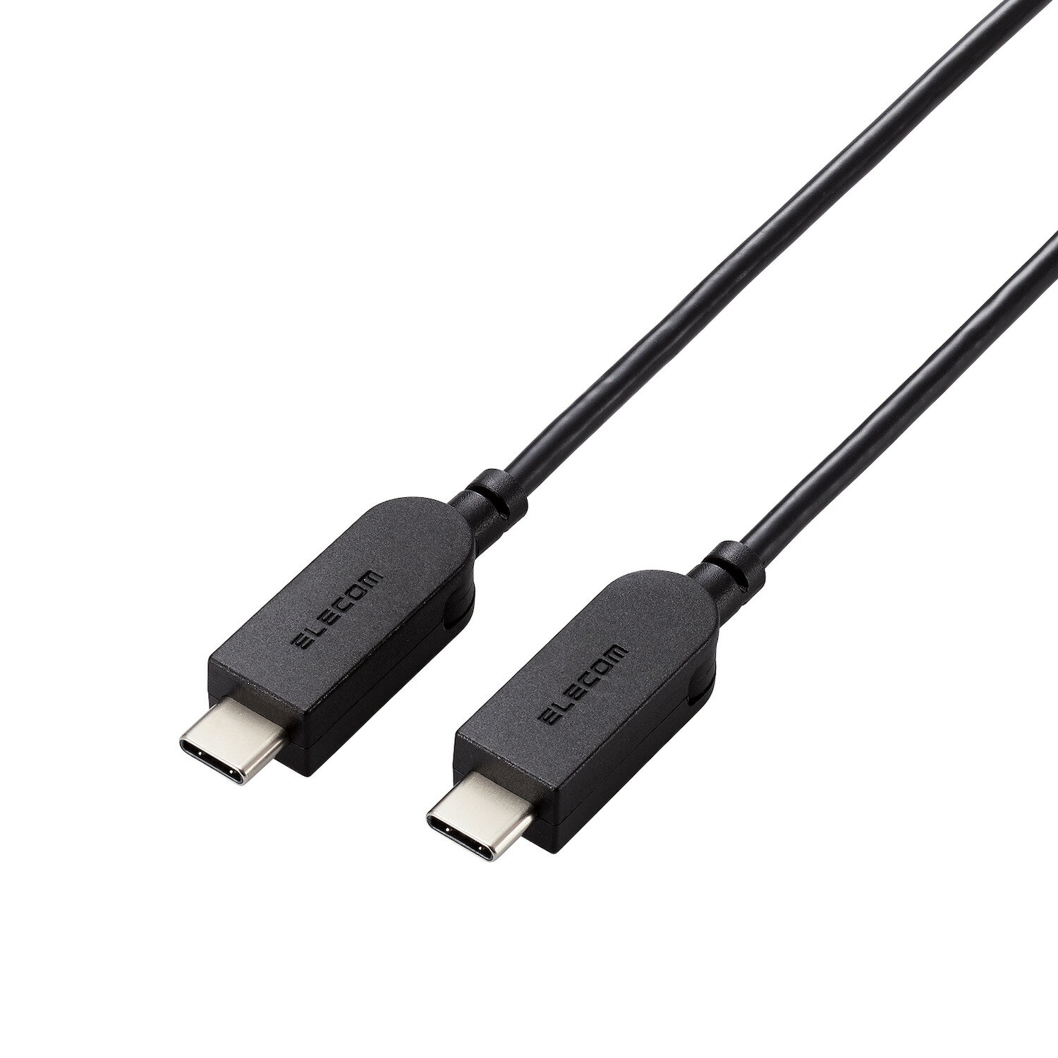[ELECOM]C ֥ USB Type C to Type C 1.2m PD 60Wб 󥰥ͥ 90ٲž ...