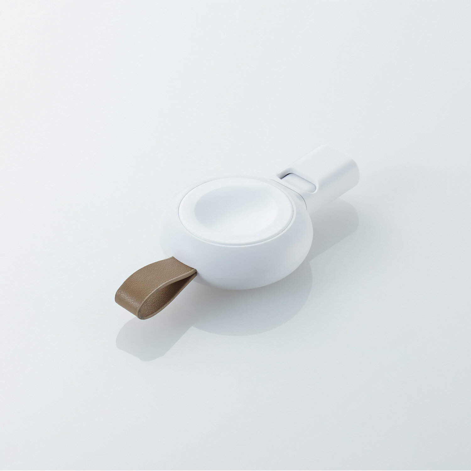 [ELECOM]Apple Watch 充電器 USB-C 直挿し 高速充電 持ち運び便利 【 AppleWatch Ultra 2 / SE 第2世代 / Series 9 / 8 / 7 等対応 】 ホワイト MPA-AWCDCQWH/MPAAWCDCQWH