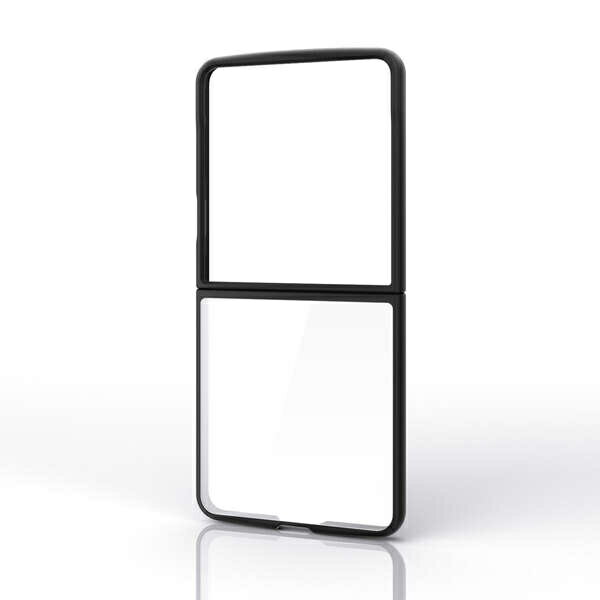 Rakuten - [ELECOM]Galaxy Z Flip7 ( SC-55F ) ケース ハイブリッド 衝撃吸収 軽量 薄型 カメラ周り保護 TOUGH SLIM LITE ブラック PM-G255TSLFCBK/PMG255TSLFCBK