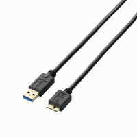Rakuten - [ELECOM] USB3.0ケーブル（A-microB） USB3-AMB10BKUSB3AMB10BK
