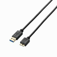 Rakuten - [ELECOM] USB3.0ケーブル（A-microB） USB3-AMB20BKUSB3AMB20BK