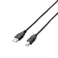樂天商城 - [ELECOM] [5.0m]EU　RoHS指令準拠エコUSB2.0ケーブル（A-Bタイプ） U2C-JB50BKU2CJB50BK