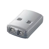 セール期間中ポイントUP！[ELECOM] USB2.0手動切替器 USS2-W2USS2W2