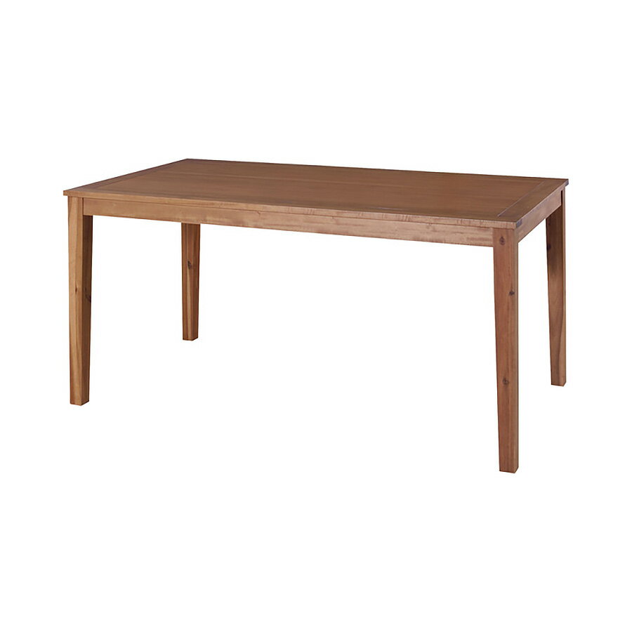 アルンダ ダイニングテーブルサイズ：W150×D80×H72素材：天然木化粧繊維板(アカシア) 天然木(アカシア) オイル仕上JAN：4985155193912ダイニングテーブル アルンダ アカシア オイル仕上げ 東谷