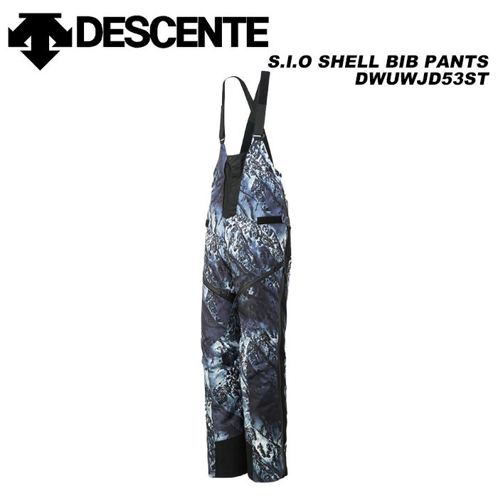 DESCENTE DWUWJD53ST S.I.O SHELL BIB PANTS 23-24モデル デサント スキーウェア パンツ