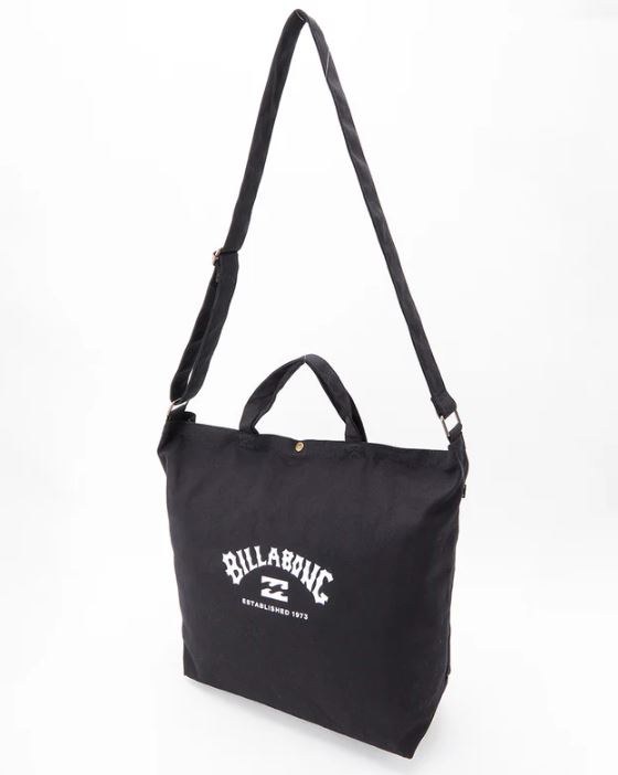 楽天DREAM GATES SPORTS【RSL】BILLABONG ビラボン【BE012955 BLK-F】ブラック トートバッグ 24FW [SHOULDER TOTE BAG] ショルダーバッグ サーフィン アウトドア タウンユース 通学バッグ ※バッグのみの販売ページです
