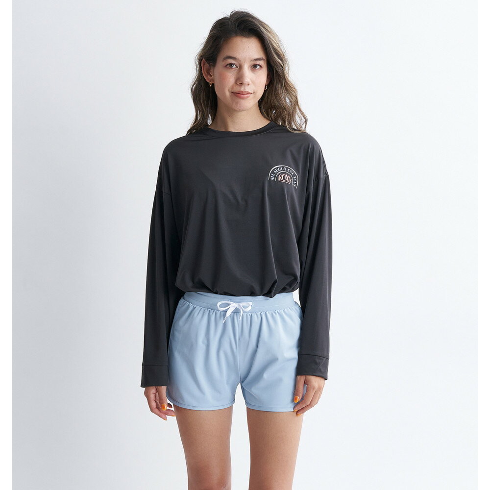 ROXY ロキシー [RSW241004 BBK] 【B42】長袖ラッシュTシャツ付き 水着 4点セット 24SS【ALL ABOUT SOL】ビキニ Womens レディス レディース 女性用 海水浴 プール 夏 ビーチウェア