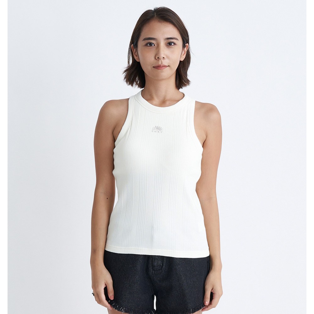 【RSL】ROXY [RDK242024：OWT] 胸パッド付タンクトップロキシー 24SS【AZUL TANK】 レディース 女性用 Womens ブラカップ付き◎トップスのみの販売です。日本サイズです。 [メール便対応可]