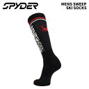 SPYDERMENS MENS SWEEP SKI SOCKS 24-25(2025)モデル スパイダー ソックス