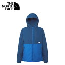 THE NORTH FACE【SS25・NP72230-COMPACT JACKET-OH(マウンテンブルーxヒーローブルー)】ノースフェイス コンパクトジャケット ナイロンシェルジャケット