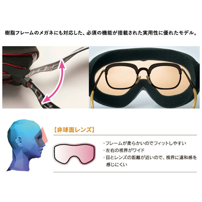 AXE アックス ゴーグル OMW-785 MBG 24-25モデル