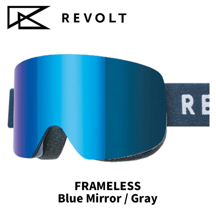 REVOLT ܥ  FRAMELESS / Navy  Navy / Blue Mirror  Gray 24-25 ...